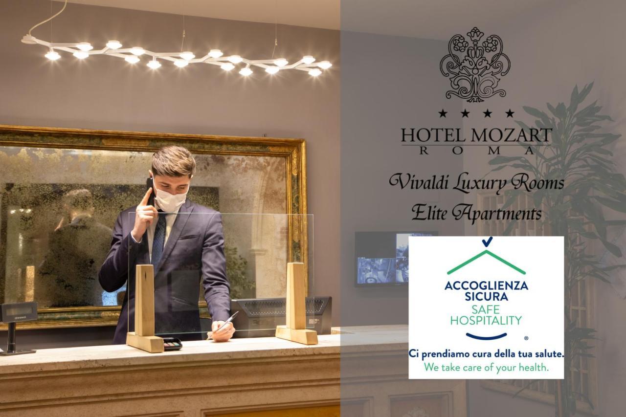 Hotel Mozart Roma Esterno foto